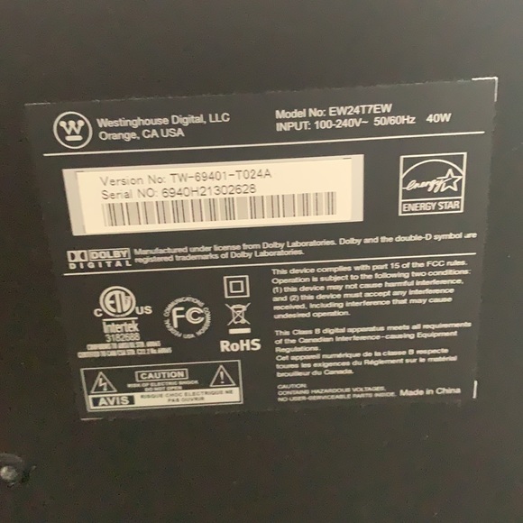 Computer Monitor/TV - Picture 5 of 5